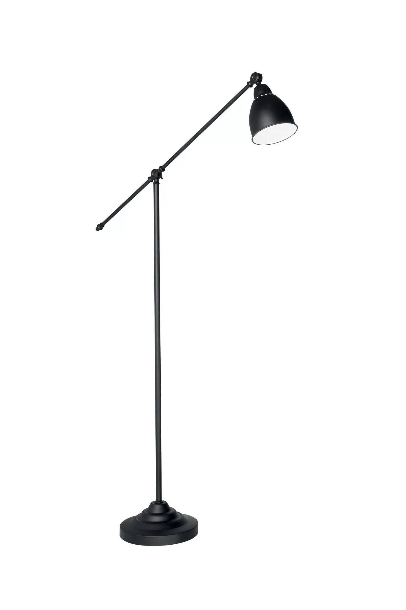   
                        
                        Торшер IDEAL LUX (Італія) 81299    
                         у стилі Скандинавський.  
                        Тип джерела світла: світлодіодна лампа, змінна.                                                 Кольори плафонів і підвісок: Чорний, Білий.                         Матеріал: Метал.                          фото 1