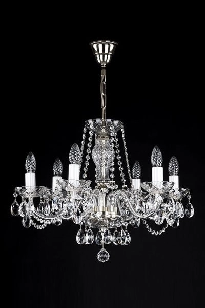   
                        
                        Кришталева люстра ARTGLASS (Чехія) 82014    
                         У стилі Класика.  
                        Тип джерела світла: світлодіодна лампа, змінна.                         Форма: Коло.                         Кольори плафонів і підвісок: Прозорий.                         Матеріал: Кришталь.                          фото 1
