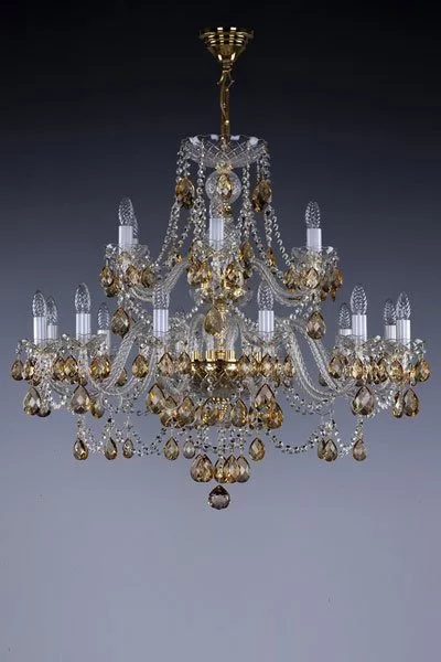   
                        
                        Кришталева люстра ARTGLASS (Чехія) 82053    
                         У стилі Класика.  
                        Тип джерела світла: світлодіодна лампа, змінна.                         Форма: Коло.                         Кольори плафонів і підвісок: Жовтий.                         Матеріал: Кришталь.                          фото 1