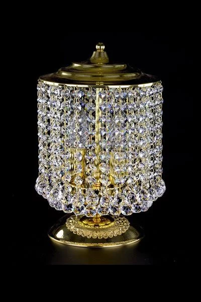   
                        
                        Настольная лампа ARTGLASS (Чехия) 82332    
                         в стиле Классика.  
                        Тип источника света: светодиодная лампа, сменная.                                                 Цвета плафонов и подвесок: Прозрачный.                         Материал: Хрусталь.                          фото 1