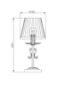  
                        
                        Настольная лампа MAYTONI (Германия) 82548    
                         в стиле Классика.  
                        Тип источника света: светодиодная лампа, сменная.                                                 Цвета плафонов и подвесок: Бежевый.                         Материал: Ткань.                          фото 4