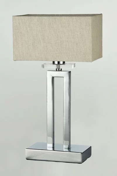   
                        Настільна лампа MAYTONI (Німеччина) 82640    
                         у стилі модерн.  
                        Тип джерела світла: cвітлодіодні led, енергозберігаючі, розжарювання.                                                 Кольори плафонів і підвісок: бежевий.                         Матеріал: тканина.                          фото 2