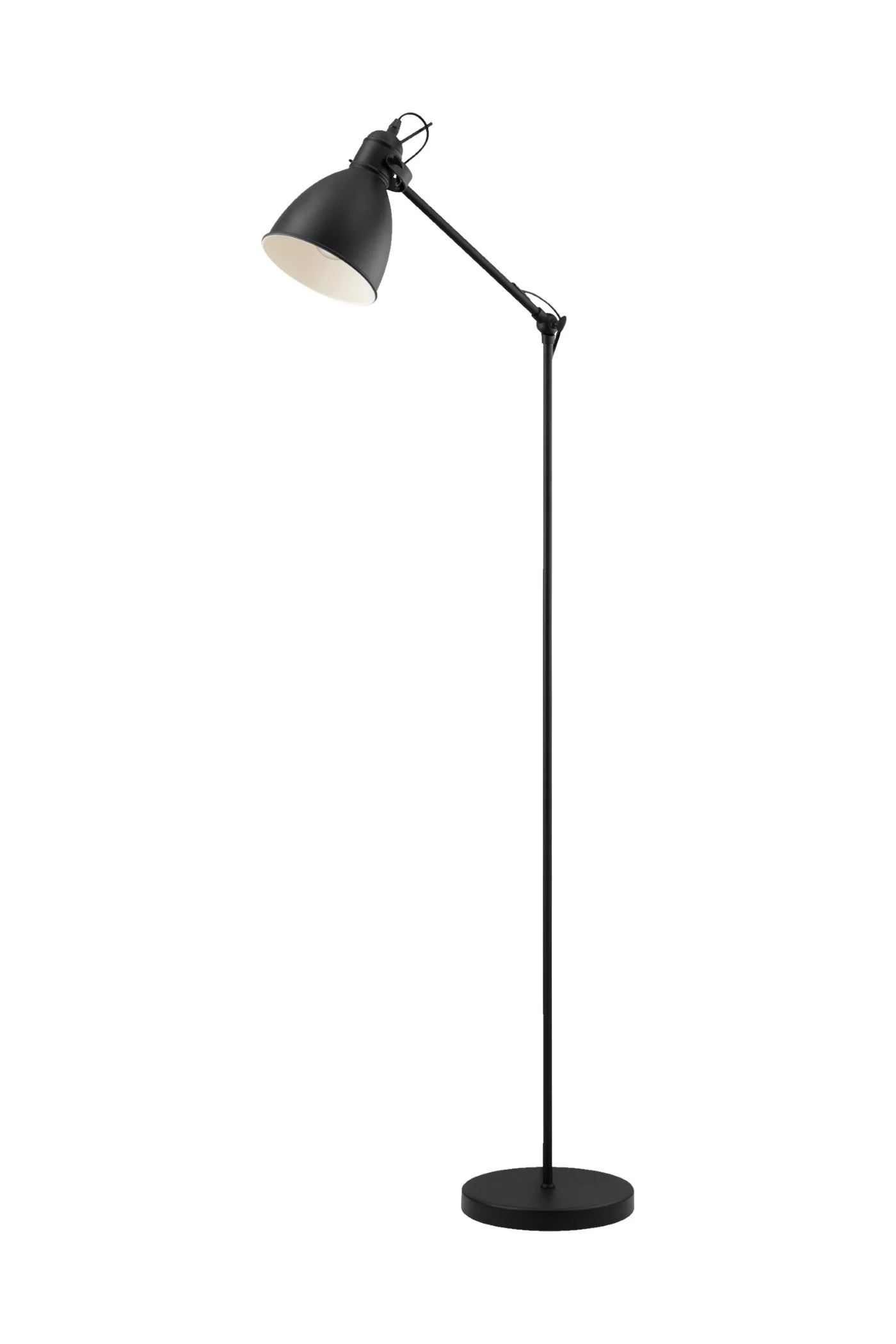   
                        
                        Торшер EGLO (Австрія) 82695    
                         у стилі Скандинавський.  
                        Тип джерела світла: світлодіодна лампа, змінна.                                                 Кольори плафонів і підвісок: Чорний, Білий.                         Матеріал: Сталь.                          фото 1