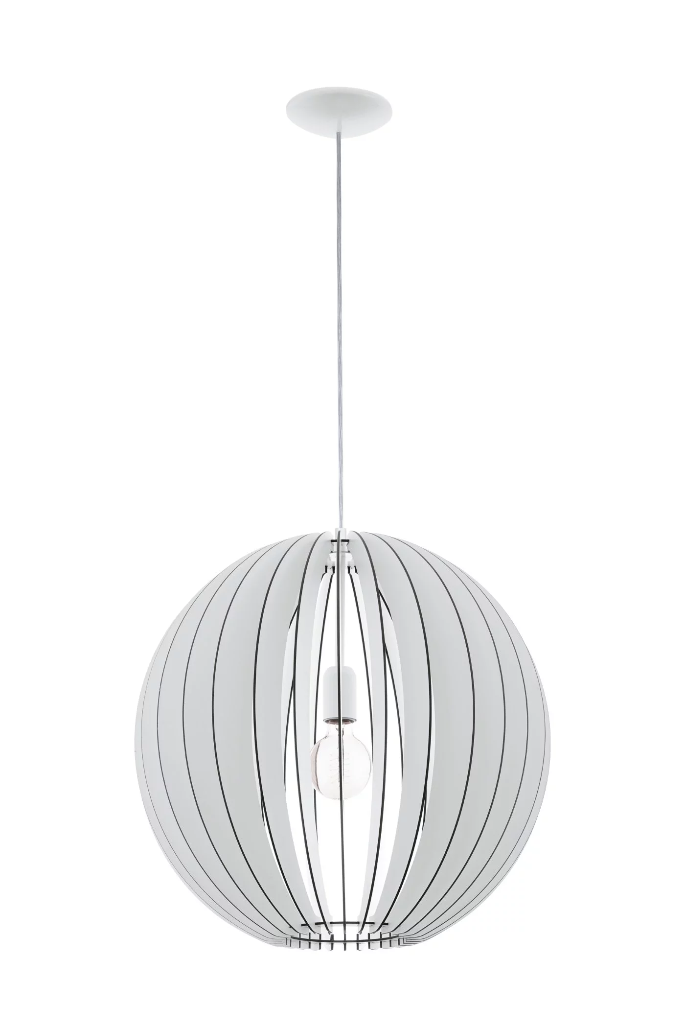   
                        Люстра EGLO (Австрія) 82913    
                         у стилі Модерн, Скандинавський.  
                        Тип джерела світла: світлодіодна лампа, змінна.                         Форма: Куля.                         Кольори плафонів і підвісок: Білий.                         Матеріал: Дерево.                          фото 1