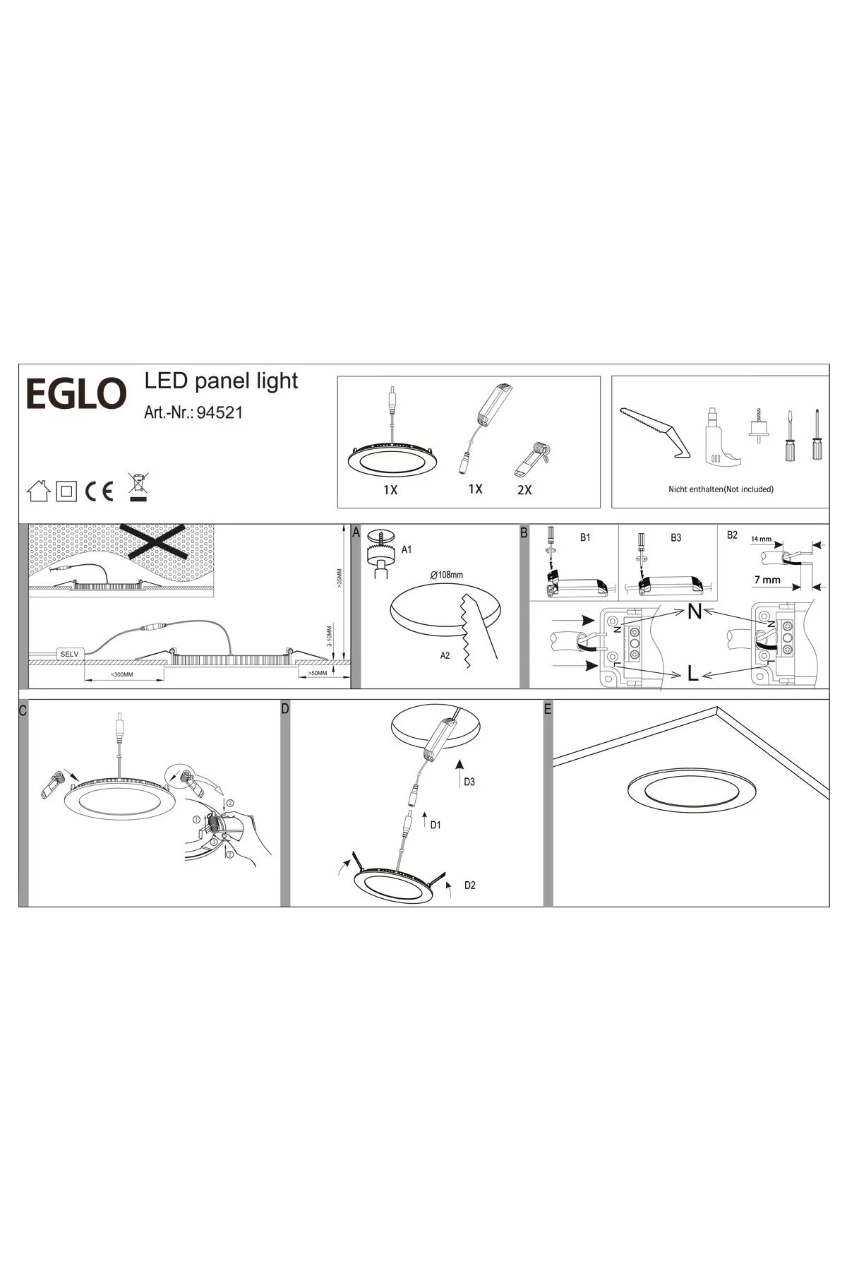   
                        
                        Точечный светильник EGLO (Австрия) 82968    
                         в стиле Хай-тек.  
                        Тип источника света: встроенный led-модуль, несъемный.                         Форма: Круг.                                                                          фото 2
