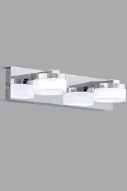   
                        Подсветка для ванной EGLO  (Австрия) 83059    
                         в стиле Модерн.  
                        Тип источника света: встроенный led-модуль, несъемный.                                                 Цвета плафонов и подвесок: Белый, Прозрачный.                         Материал: Пластик.                          фото 1