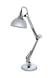   
                        Настільна лампа EGLO (Австрія) 83096    
                         у стилі хай-тек.  
                        Тип джерела світла: cвітлодіодні led, енергозберігаючі, розжарювання.                                                 Кольори плафонів і підвісок: сірий.                         Матеріал: сталь.                          фото 1