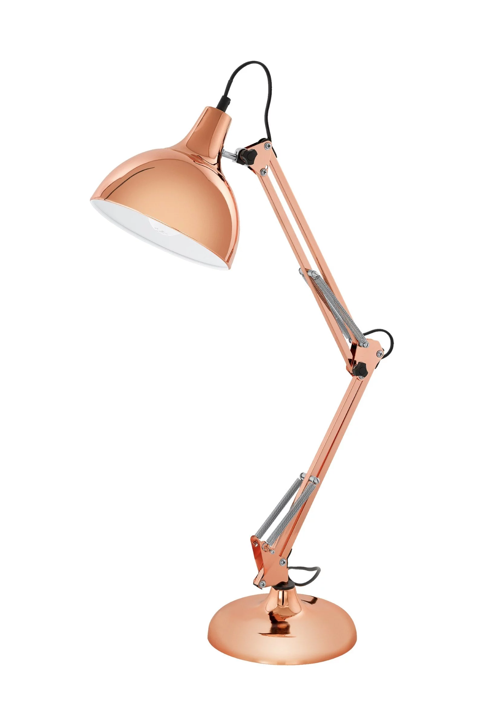  
                        
                        Настільна лампа EGLO (Австрія) 83098    
                         у стилі Хай-тек.  
                        Тип джерела світла: світлодіодна лампа, змінна.                                                 Кольори плафонів і підвісок: Мідь.                         Матеріал: Сталь.                          фото 1