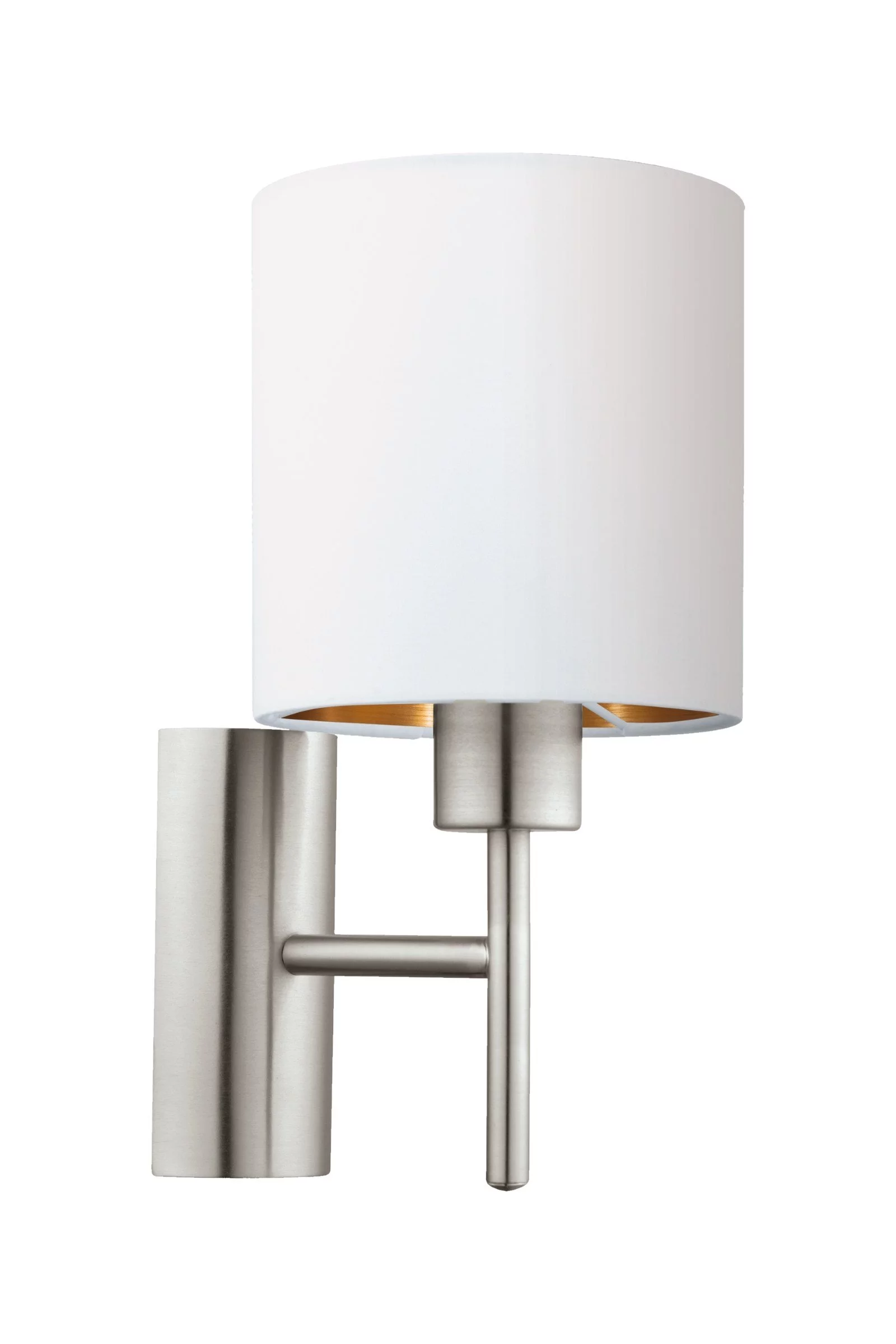   
                        Бра EGLO (Австрія) 83187    
                         у стилі Модерн.  
                        Тип джерела світла: світлодіодна лампа, змінна.                                                 Кольори плафонів і підвісок: Білий, Мідь.                         Матеріал: Тканина.                          фото 1