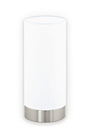   
                        Настільна лампа EGLO (Австрія) 83200    
                         у стилі модерн.  
                        Тип джерела світла: cвітлодіодні led, енергозберігаючі, розжарювання.                                                 Кольори плафонів і підвісок: білий.                         Матеріал: тканина.                          фото 1