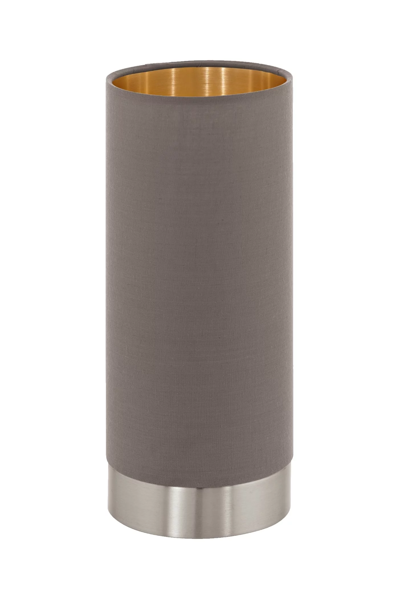   
                        
                        Настольная лампа EGLO (Австрия) 83204    
                         в стиле Модерн.  
                        Тип источника света: светодиодная лампа, сменная.                                                 Цвета плафонов и подвесок: Серый.                         Материал: Ткань.                          фото 1
