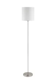   
                        Торшер EGLO (Австрія) 83205    
                         у стилі Скандинавський.  
                        Тип джерела світла: світлодіодна лампа, змінна.                                                 Кольори плафонів і підвісок: Білий.                         Матеріал: Тканина.                          фото 1