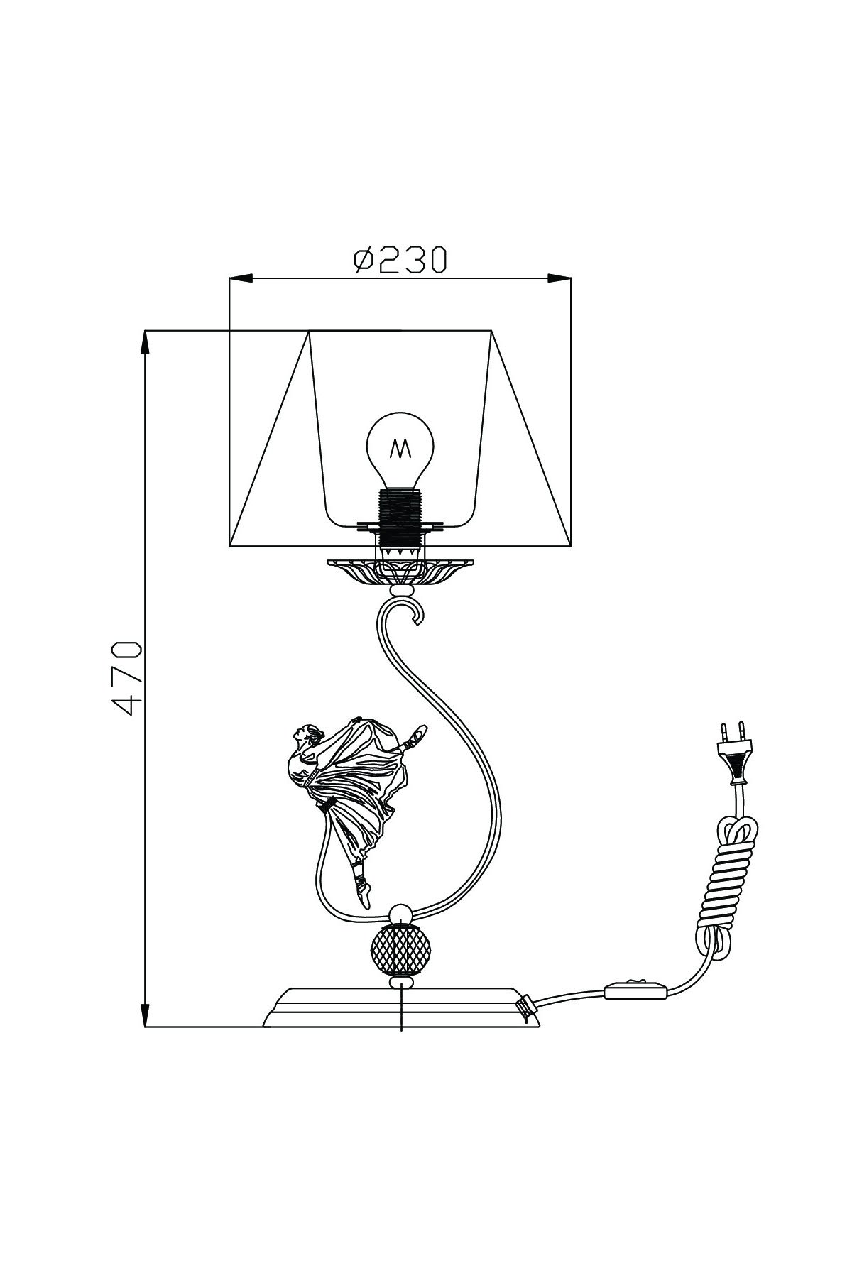   
                        Настільна лампа MAYTONI (Німеччина) 84095    
                         у стилі класика.  
                        Тип джерела світла: cвітлодіодні led, енергозберігаючі, розжарювання.                                                 Кольори плафонів і підвісок: білий.                         Матеріал: тканина.                          фото 3