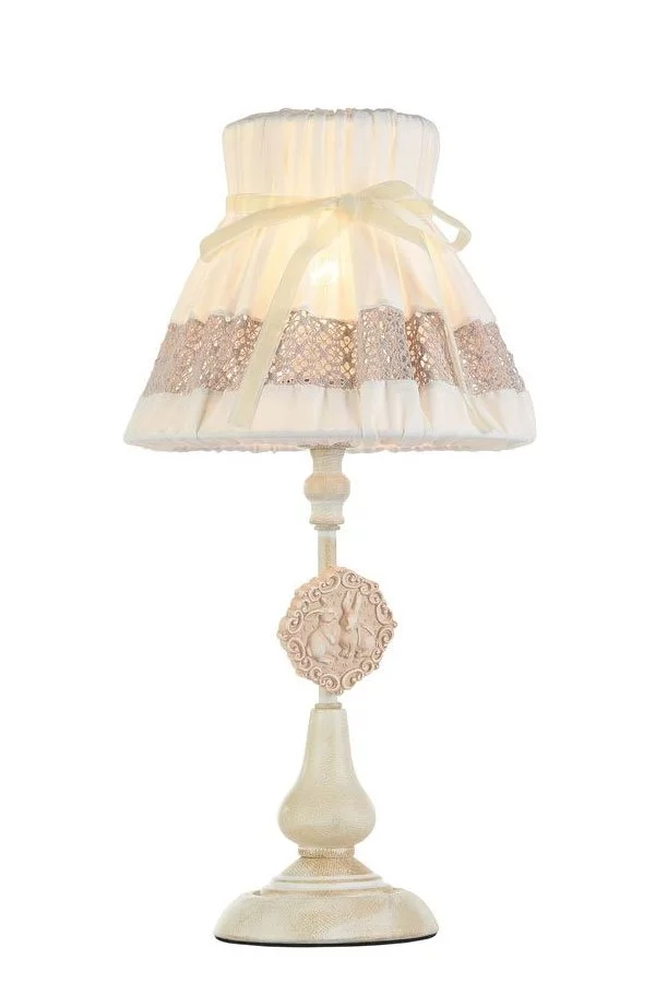   
                        
                        Настільна лампа MAYTONI (Німеччина) 84098    
                         у стилі Прованс.  
                        Тип джерела світла: світлодіодна лампа, змінна.                                                 Кольори плафонів і підвісок: Бежевий.                         Матеріал: Тканина.                          фото 3