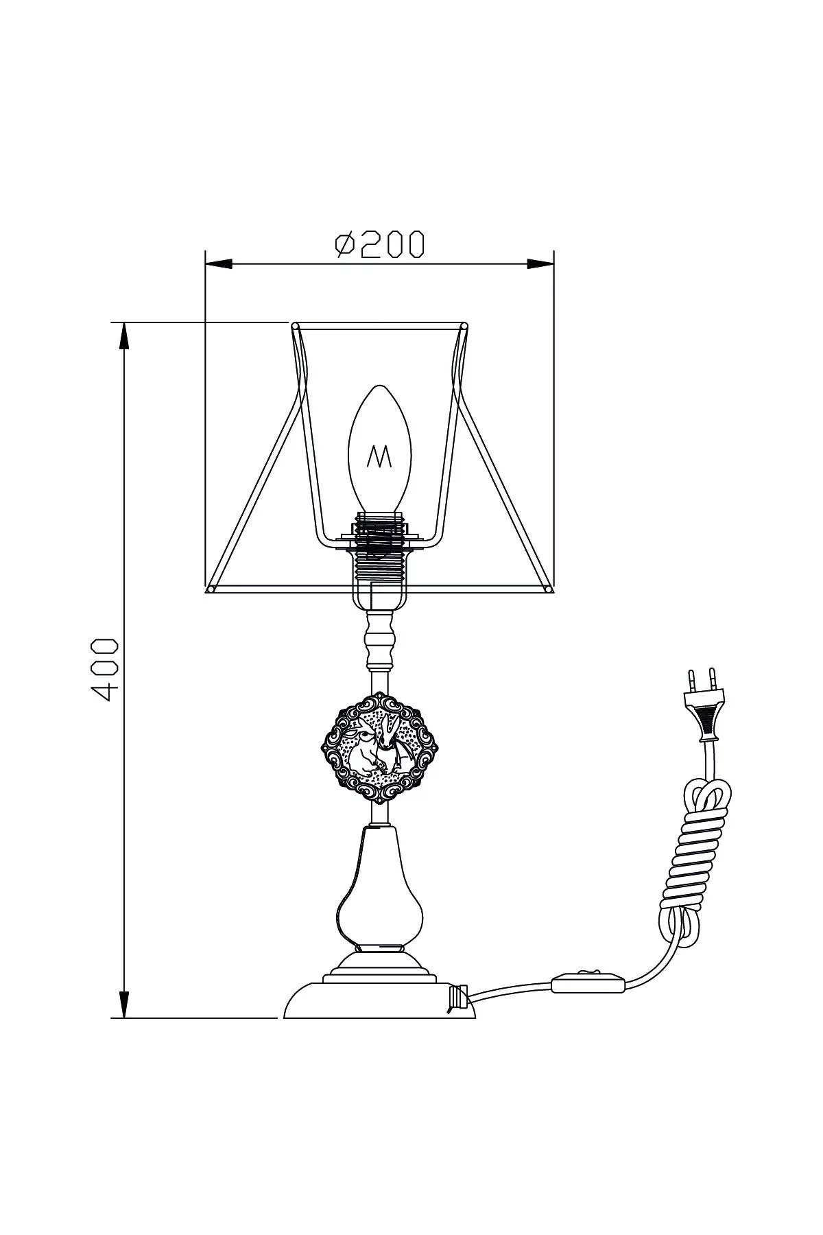   
                        
                        Настільна лампа MAYTONI (Німеччина) 84098    
                         у стилі Прованс.  
                        Тип джерела світла: світлодіодна лампа, змінна.                                                 Кольори плафонів і підвісок: Бежевий.                         Матеріал: Тканина.                          фото 4