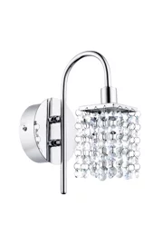   
                        
                        Світильник для ванної EGLO (Австрія) 84383    
                         у стилі Класика.  
                        Тип джерела світла: світлодіодна лампа, змінна.                                                 Кольори плафонів і підвісок: Прозорий.                         Матеріал: Кришталь.                          фото 1