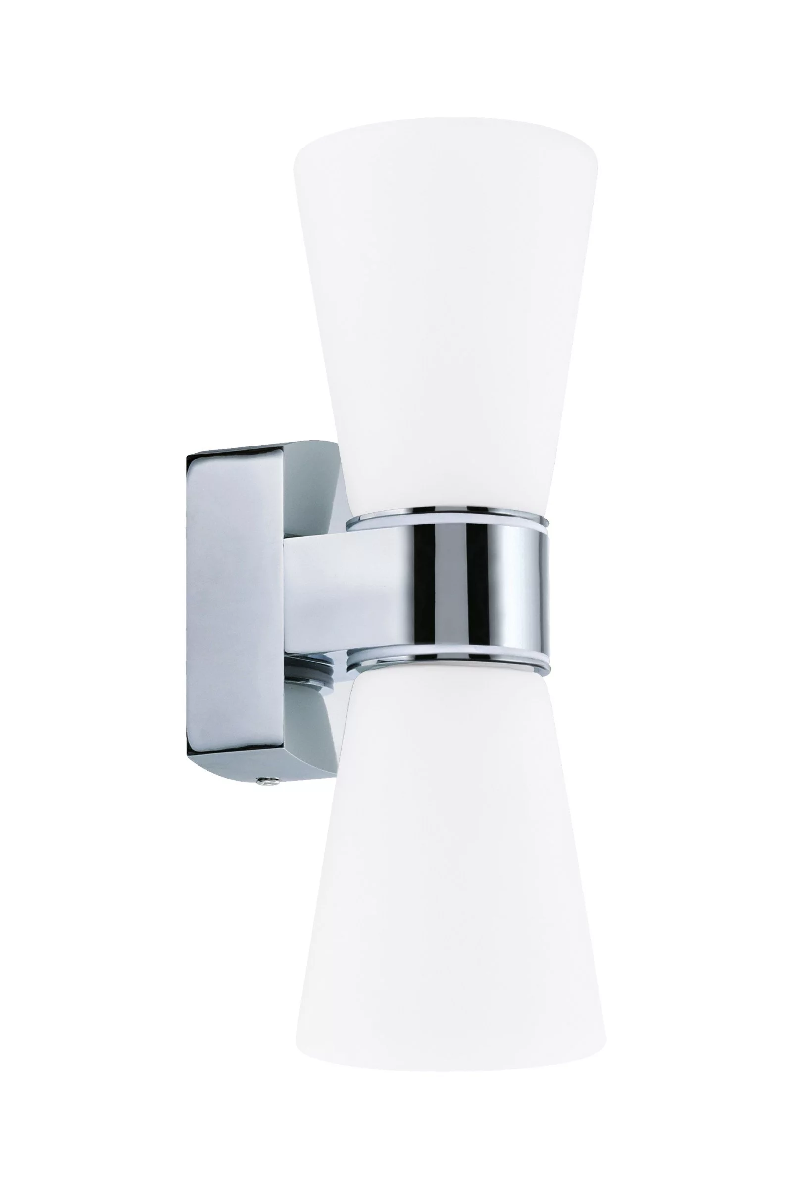   
                        Світильник для ванної EGLO (Австрія) 84401    
                         у стилі модерн.  
                        Тип джерела світла: cвітлодіодні led, галогенні.                                                 Кольори плафонів і підвісок: білий.                         Матеріал: скло.                          фото 1