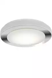   
                        Світильник стельовий EGLO (Австрія) 84422    
                         у стилі модерн.  
                        Тип джерела світла: вбудовані світлодіоди led.                         Форма: коло.                         Кольори плафонів і підвісок: білий.                         Матеріал: пластик.                          фото 1