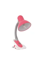   
                        
                        Настільна лампа KANLUX (Польща) 84459    
                         у стилі Хай-тек.  
                        Тип джерела світла: світлодіодна лампа, змінна.                                                 Кольори плафонів і підвісок: Рожевий.                         Матеріал: Пластик, Сталь.                          фото 1