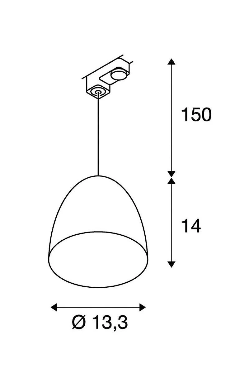  
                        Трековий світильник SLV (Німеччина) 85653    
                         у стилі Хай-тек, Лофт.  
                        Тип джерела світла: світлодіодна лампа, змінна.                         Форма: Коло.                         Кольори плафонів і підвісок: Чорний, Золото.                         Матеріал: Сталь.                          фото 2