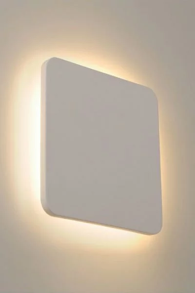   
                        Світильник настінний SLV (Німеччина) 85708    
                         у стилі модерн.  
                        Тип джерела світла: вбудовані світлодіоди led.                                                 Кольори плафонів і підвісок: білий.                         Матеріал: гіпс.                          фото 2