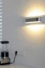   
                        Світильник настінний SLV (Німеччина) 85712    
                         у стилі модерн.  
                        Тип джерела світла: вбудовані світлодіоди led.                                                 Кольори плафонів і підвісок: сірий.                         Матеріал: алюміній.                          фото 2