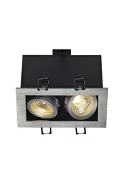   
                        
                        Точечный светильник SLV (Германия) 86132    
                         в стиле Хай-тек.  
                        Тип источника света: светодиодная лампа, сменная.                         Форма: Прямоугольник.                                                                          фото 1