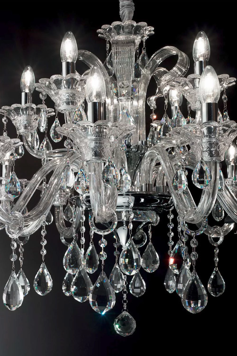   
                        
                        Кришталева люстра IDEAL LUX (Італія) 87856    
                         У стилі Класика.  
                        Тип джерела світла: світлодіодна лампа, змінна.                         Форма: Коло.                         Кольори плафонів і підвісок: Прозорий.                         Матеріал: Скло, Кришталь.                          фото 3