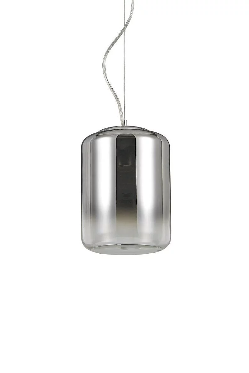   
                        Люстра IDEAL LUX  (Италия) 87906    
                         в стиле лофт, хай-тек.  
                        Тип источника света: светодиодные led, энергосберегающие, накаливания.                         Форма: цилиндр.                         Цвета плафонов и подвесок: серый.                         Материал: стекло.                          фото 1