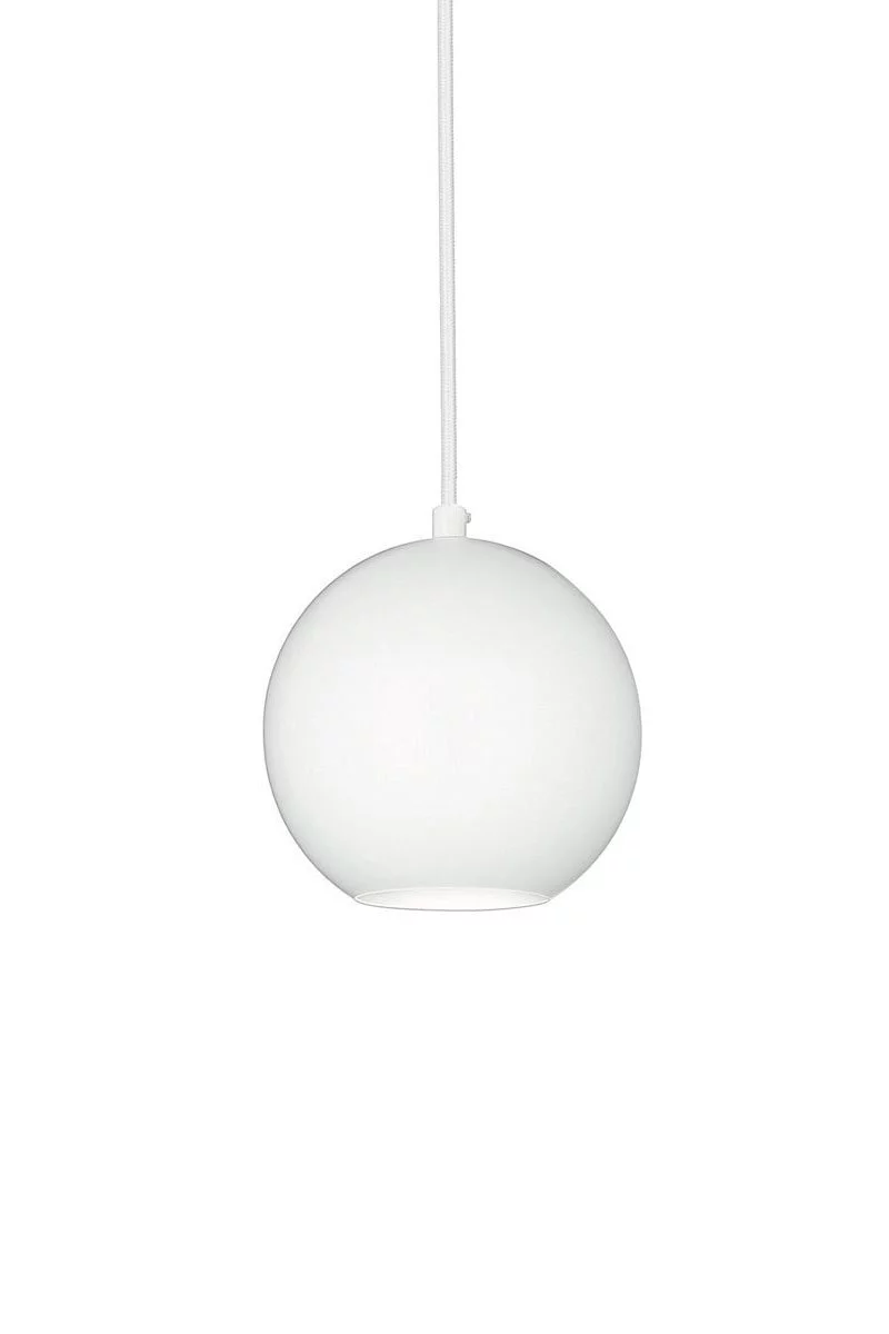   
                        Люстра IDEAL LUX (Італія) 87932    
                         у стилі модерн.  
                        Тип джерела світла: cвітлодіодні led, галогенні.                         Форма: куля.                         Кольори плафонів і підвісок: білий.                         Матеріал: скло.                          фото 1