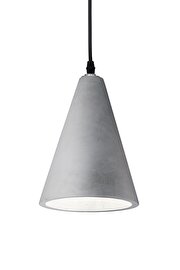   
                        Люстра IDEAL LUX (Італія) 87941    
                         у стилі лофт.  
                        Тип джерела світла: cвітлодіодні led, енергозберігаючі, розжарювання.                         Форма: коло.                         Кольори плафонів і підвісок: сірий.                         Матеріал: бетон.                          фото 1