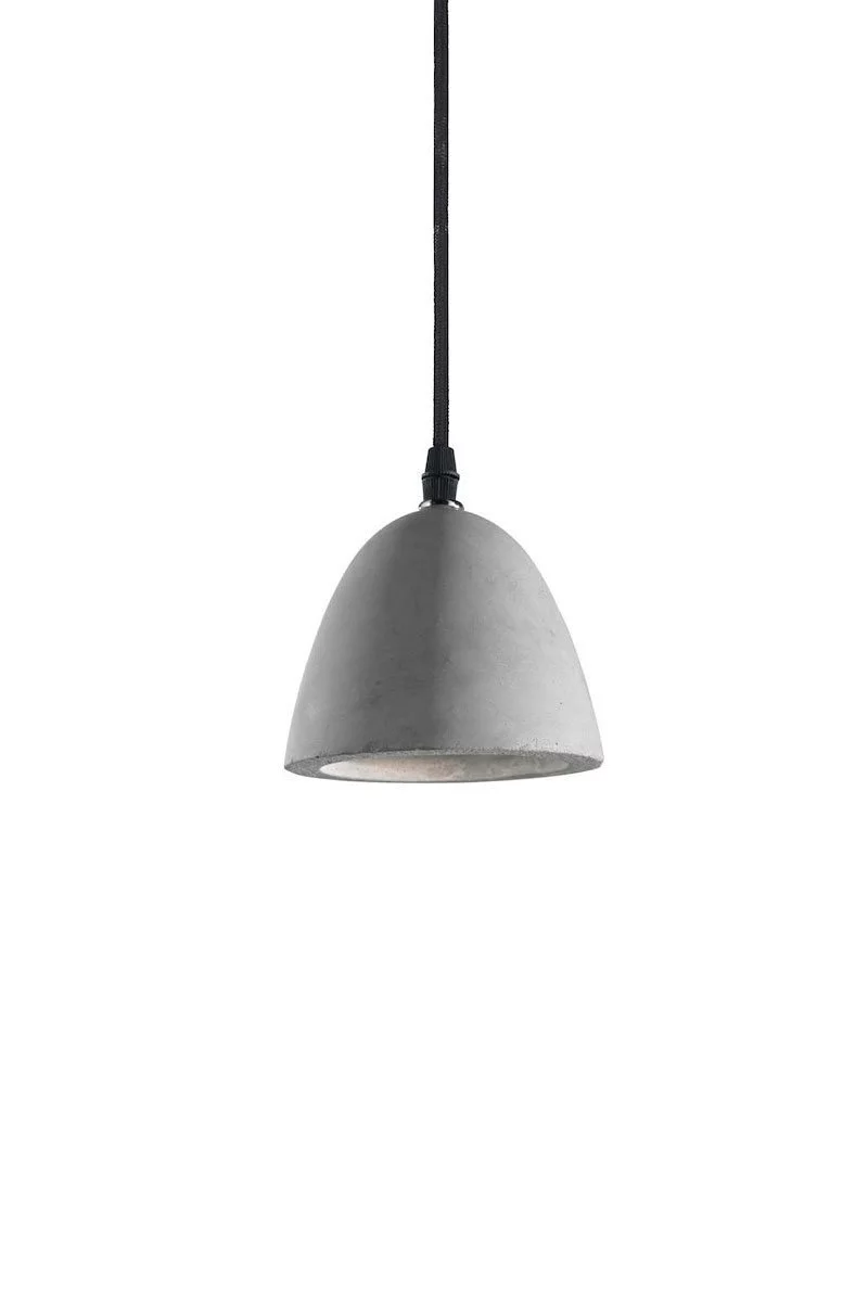   
                        Люстра IDEAL LUX  (Италия) 87943    
                         в стиле Лофт.  
                        Тип источника света: светодиодная лампа, сменная.                         Форма: Круг.                         Цвета плафонов и подвесок: Серый.                         Материал: Бетон.                          фото 1