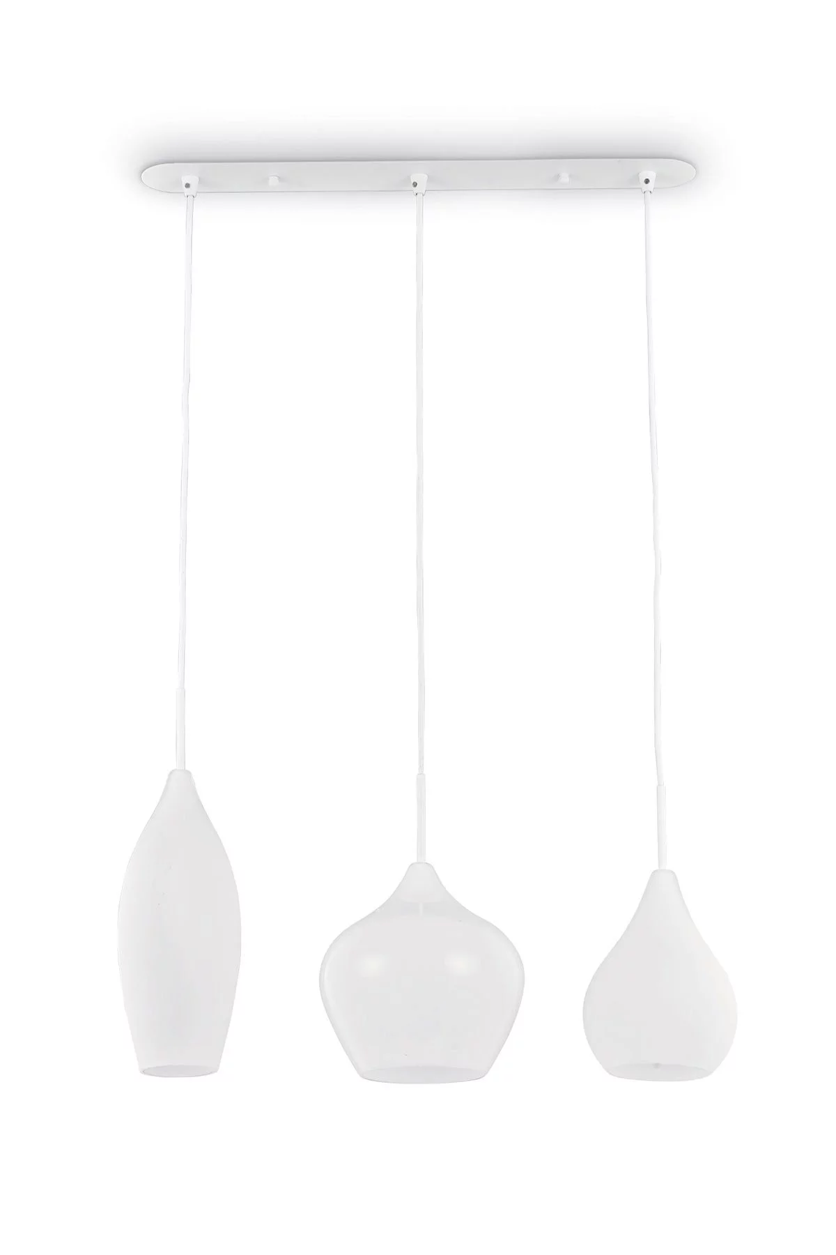   
                        
                        Люстра IDEAL LUX (Італія) 87960    
                         У стилі Скандинавський.  
                        Тип джерела світла: світлодіодна лампа, змінна.                         Форма: Прямокутник.                         Кольори плафонів і підвісок: Білий.                         Матеріал: Скло.                          фото 1