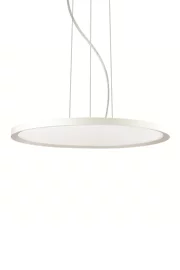   
                        
                        Люстра IDEAL LUX (Італія) 87974    
                         у стилі Хай-тек, Модерн.  
                        Тип джерела світла: вбудований led-модуль, незмінний.                         Форма: Коло.                         Кольори плафонів і підвісок: Білий.                         Матеріал: Пластик.                          фото 1
