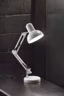   
                        Настольная лампа IDEAL LUX  (Италия) 88003    
                         в стиле хай-тек, скандинавский.  
                        Тип источника света: светодиодные led, энергосберегающие, накаливания.                                                 Цвета плафонов и подвесок: белый.                         Материал: металл.                          фото 4