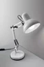   
                        Настольная лампа IDEAL LUX  (Италия) 88003    
                         в стиле хай-тек, скандинавский.  
                        Тип источника света: светодиодные led, энергосберегающие, накаливания.                                                 Цвета плафонов и подвесок: белый.                         Материал: металл.                          фото 5