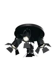   
                        
                        Светильник поворотный IDEAL LUX (Италия) 88039    
                         в стиле Лофт.  
                        Тип источника света: светодиодная лампа, сменная.                         Форма: Круг.                                                                          фото 1