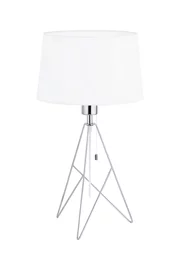   
                        
                        Настільна лампа EGLO (Австрія) 88581    
                         у стилі Лофт.  
                        Тип джерела світла: світлодіодна лампа, змінна.                                                 Кольори плафонів і підвісок: Білий.                         Матеріал: Тканина.                          фото 1