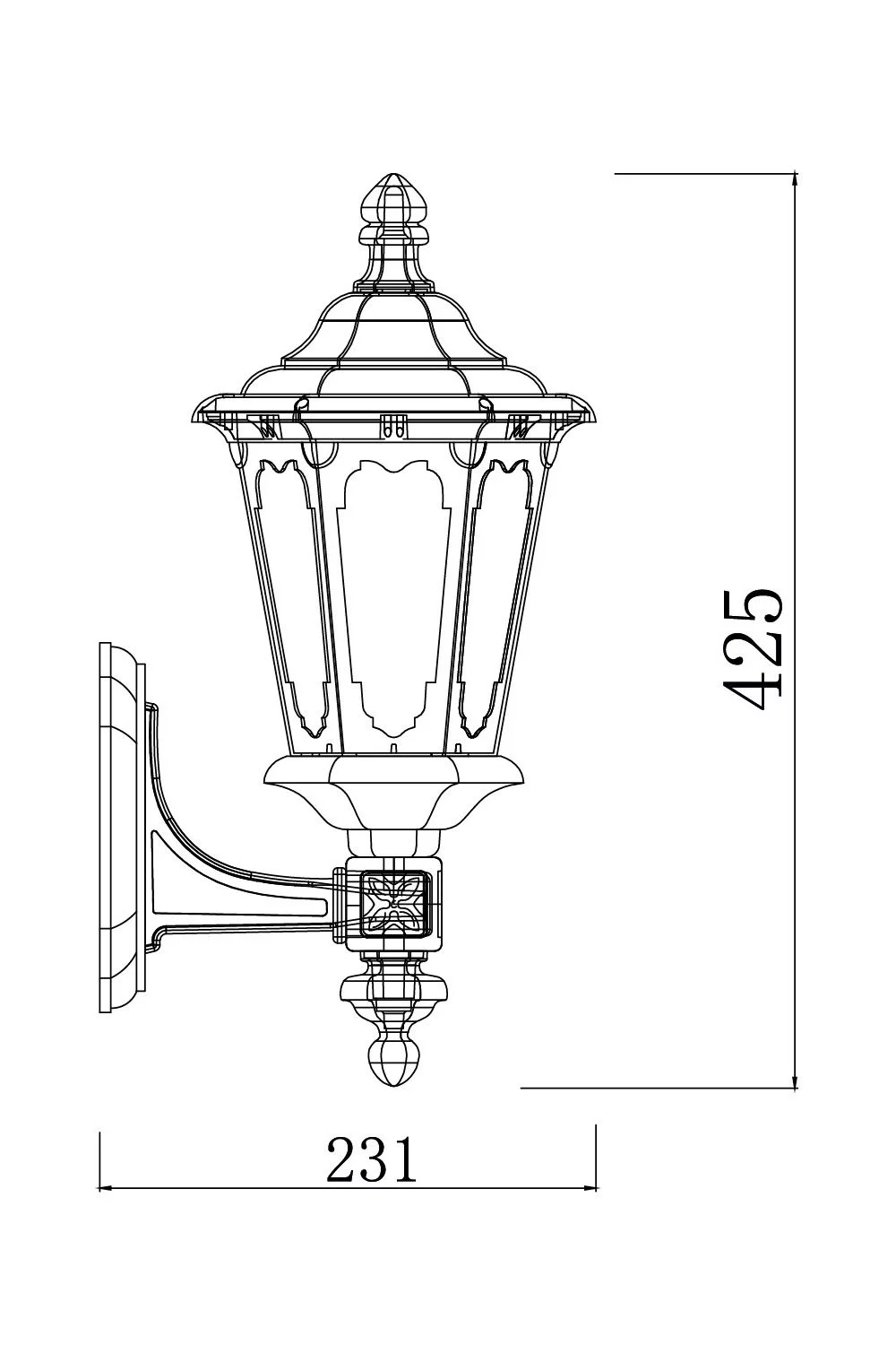   
                        Світильник вуличний MAYTONI (Німеччина) 88724    
                         у стилі Класика.  
                        Тип джерела світла: світлодіодна лампа, змінна.                                                 Кольори плафонів і підвісок: Прозорий.                         Матеріал: Скло.                          фото 2