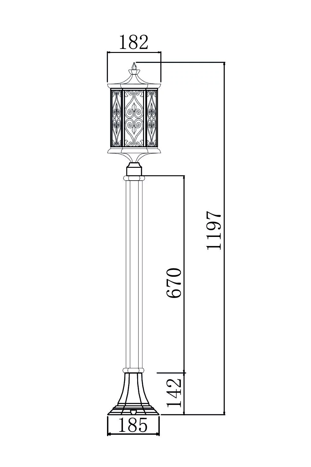   
                        
                        Светильник уличный MAYTONI (Германия) 88938    
                         в стиле Классика.  
                        Тип источника света: светодиодная лампа, сменная.                                                 Цвета плафонов и подвесок: Прозрачный, Бронза.                         Материал: Стекло, Алюминий.                          фото 3