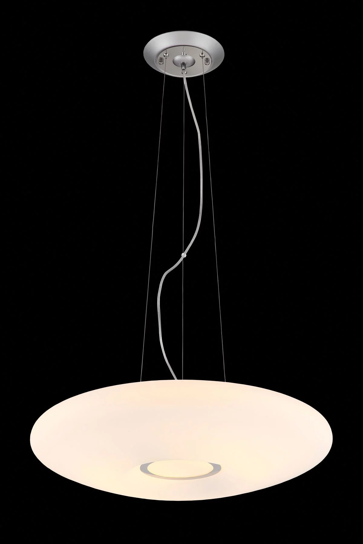   
                        
                        Люстра MAYTONI (Німеччина) 89087    
                         у стилі Модерн.  
                        Тип джерела світла: світлодіодна лампа, змінна.                         Форма: Коло.                         Кольори плафонів і підвісок: Білий, Сірий.                         Матеріал: Скло, Метал.                          фото 1