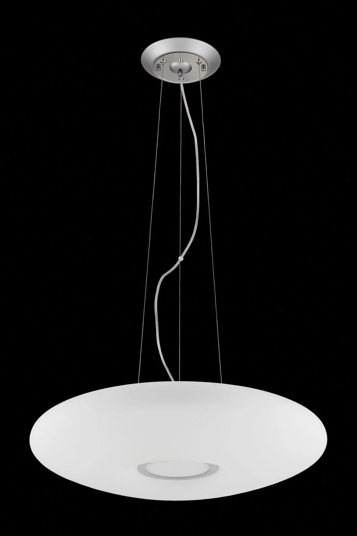   
                        
                        Люстра MAYTONI (Німеччина) 89087    
                         у стилі Модерн.  
                        Тип джерела світла: світлодіодна лампа, змінна.                         Форма: Коло.                         Кольори плафонів і підвісок: Білий, Сірий.                         Матеріал: Скло, Метал.                          фото 2