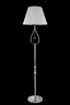   
                        Торшер MAYTONI (Німеччина) 89102    
                         у стилі Класика.  
                        Тип джерела світла: світлодіодна лампа, змінна.                                                 Кольори плафонів і підвісок: Білий, Прозорий.                         Матеріал: Тканина, Скло.                          фото 3