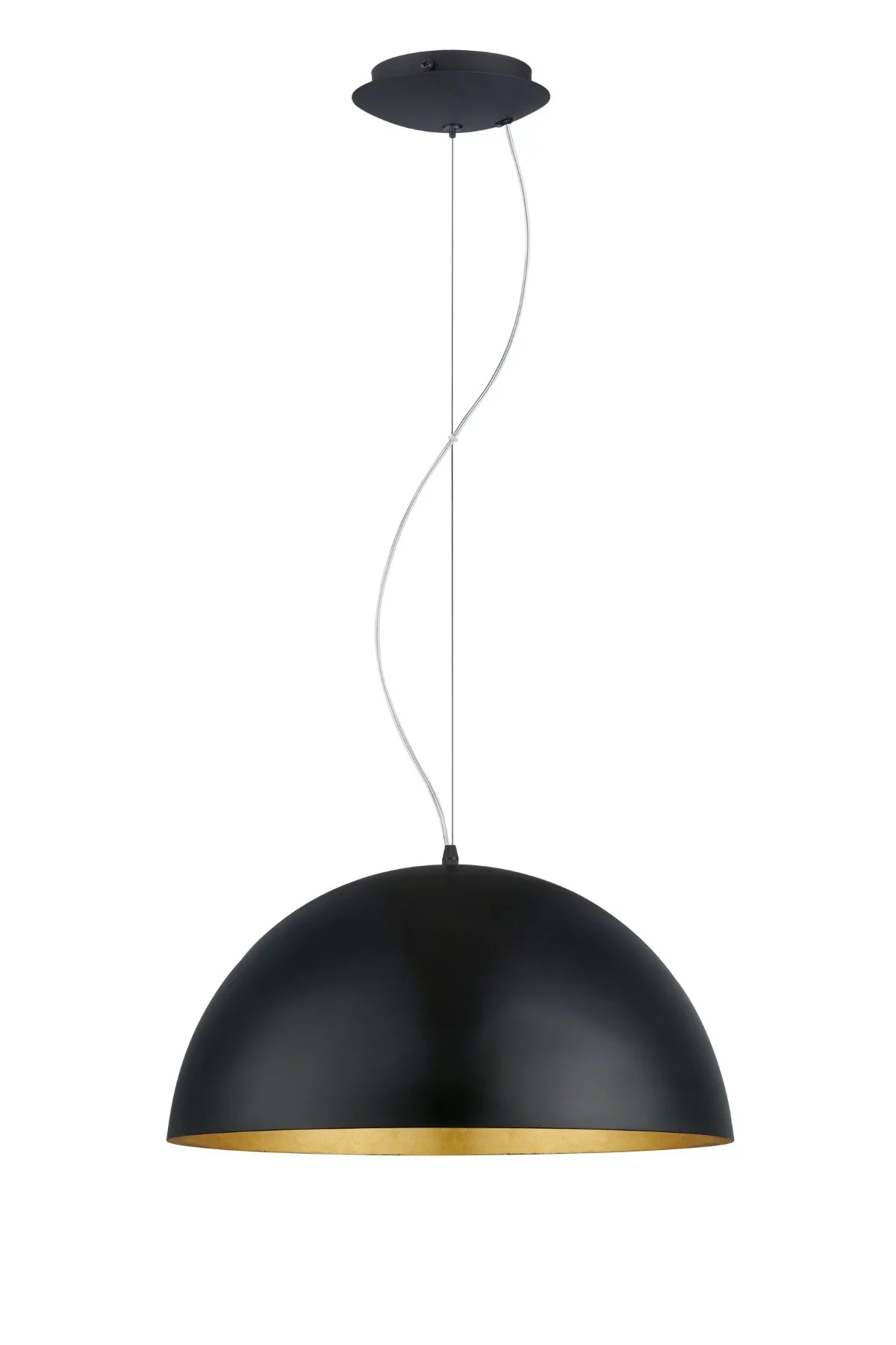   
                        
                        Люстра EGLO (Австрія) 89182    
                         у стилі Модерн, Скандинавський.  
                        Тип джерела світла: світлодіодна лампа, змінна.                         Форма: Коло.                         Кольори плафонів і підвісок: Чорний, Золото.                         Матеріал: Сталь.                          фото 1
