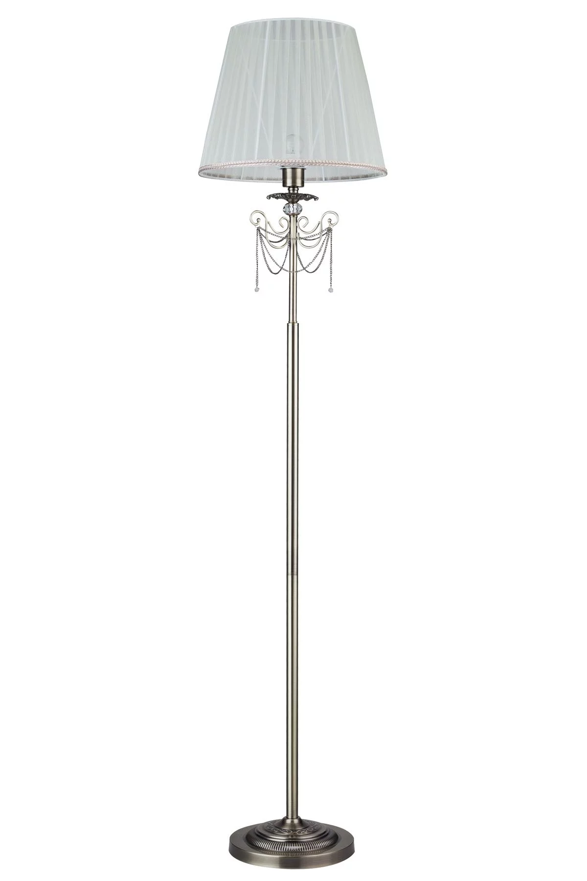   
                        
                        Торшер MAYTONI (Німеччина) 89572    
                         у стилі Модерн.  
                        Тип джерела світла: світлодіодна лампа, змінна.                                                 Кольори плафонів і підвісок: Білий.                         Матеріал: Тканина.                          фото 2