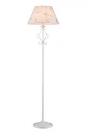   
                        
                        Торшер MAYTONI (Німеччина) 89575    
                         у стилі Прованс.  
                        Тип джерела світла: світлодіодна лампа, змінна.                                                 Кольори плафонів і підвісок: Білий, Малюнок.                         Матеріал: Тканина, Пластик.                          фото 1