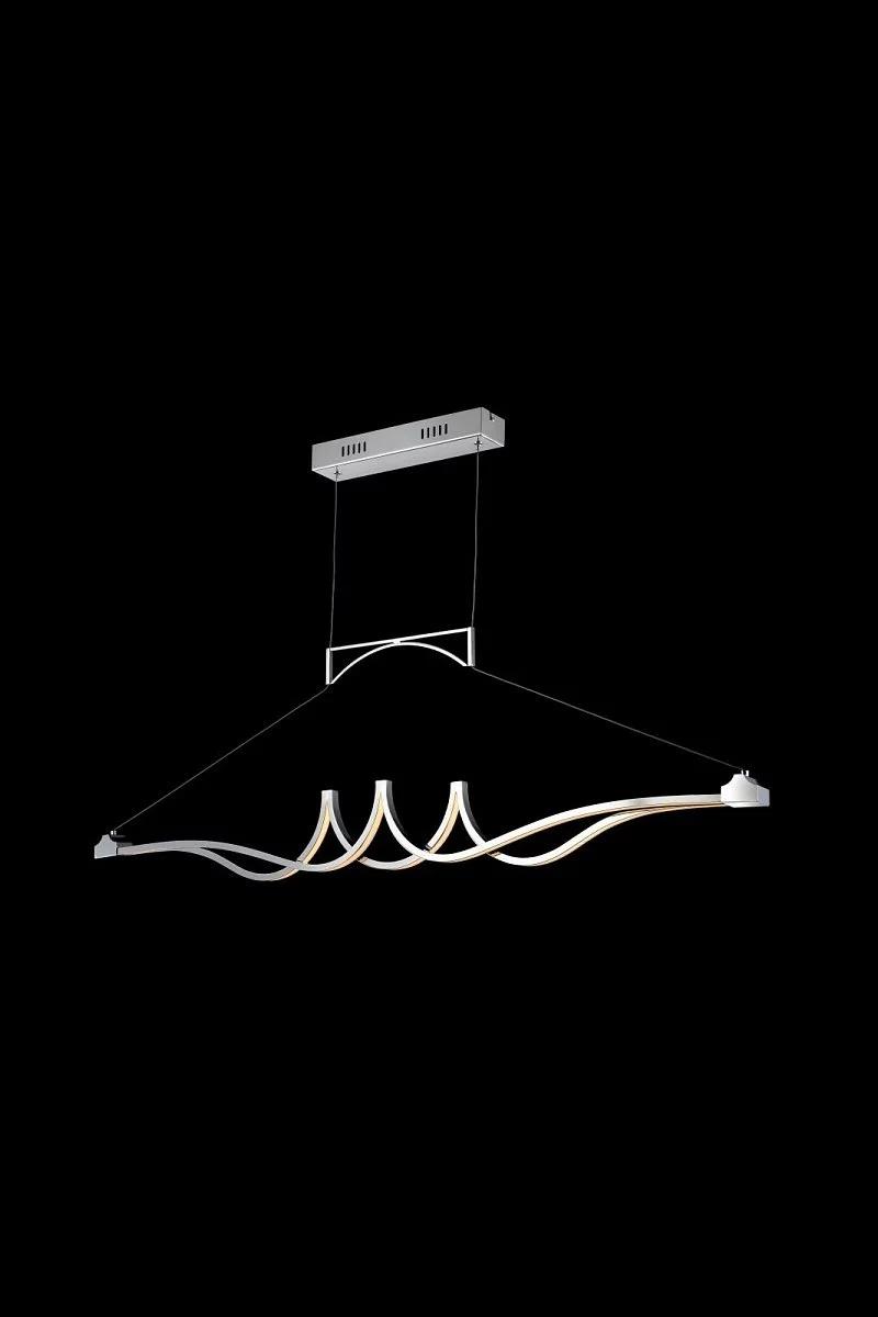  
                        
                        Люстра MAYTONI (Німеччина) 89806    
                         у стилі Хай-тек.  
                        Тип джерела світла: вбудований led-модуль, незмінний.                         Форма: Прямокутник.                         Кольори плафонів і підвісок: Білий.                         Матеріал: Пластик.                          фото 2