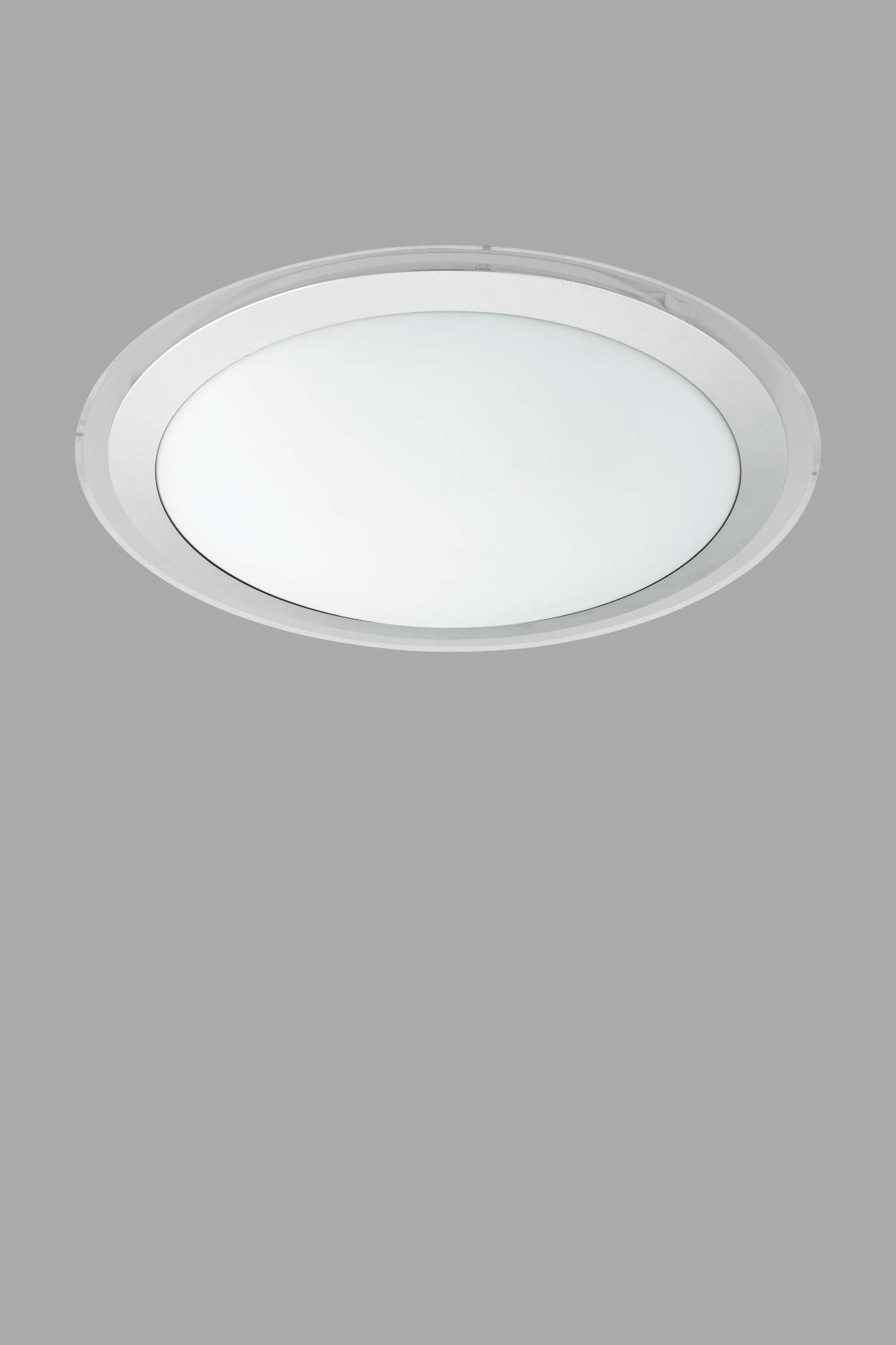   
                        Світильник стельовий EGLO (Австрія) 90008    
                         у стилі модерн.  
                        Тип джерела світла: вбудовані світлодіоди led.                         Форма: коло.                         Кольори плафонів і підвісок: білий.                         Матеріал: пластик.                          фото 1
