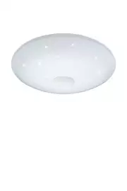   
                        Світильник стельовий EGLO (Австрія) 90015    
                         у стилі Модерн.  
                        Тип джерела світла: вбудовані світлодіоди led.                         Форма: Коло.                         Кольори плафонів і підвісок: Білий.                         Матеріал: Пластик.                          фото 1