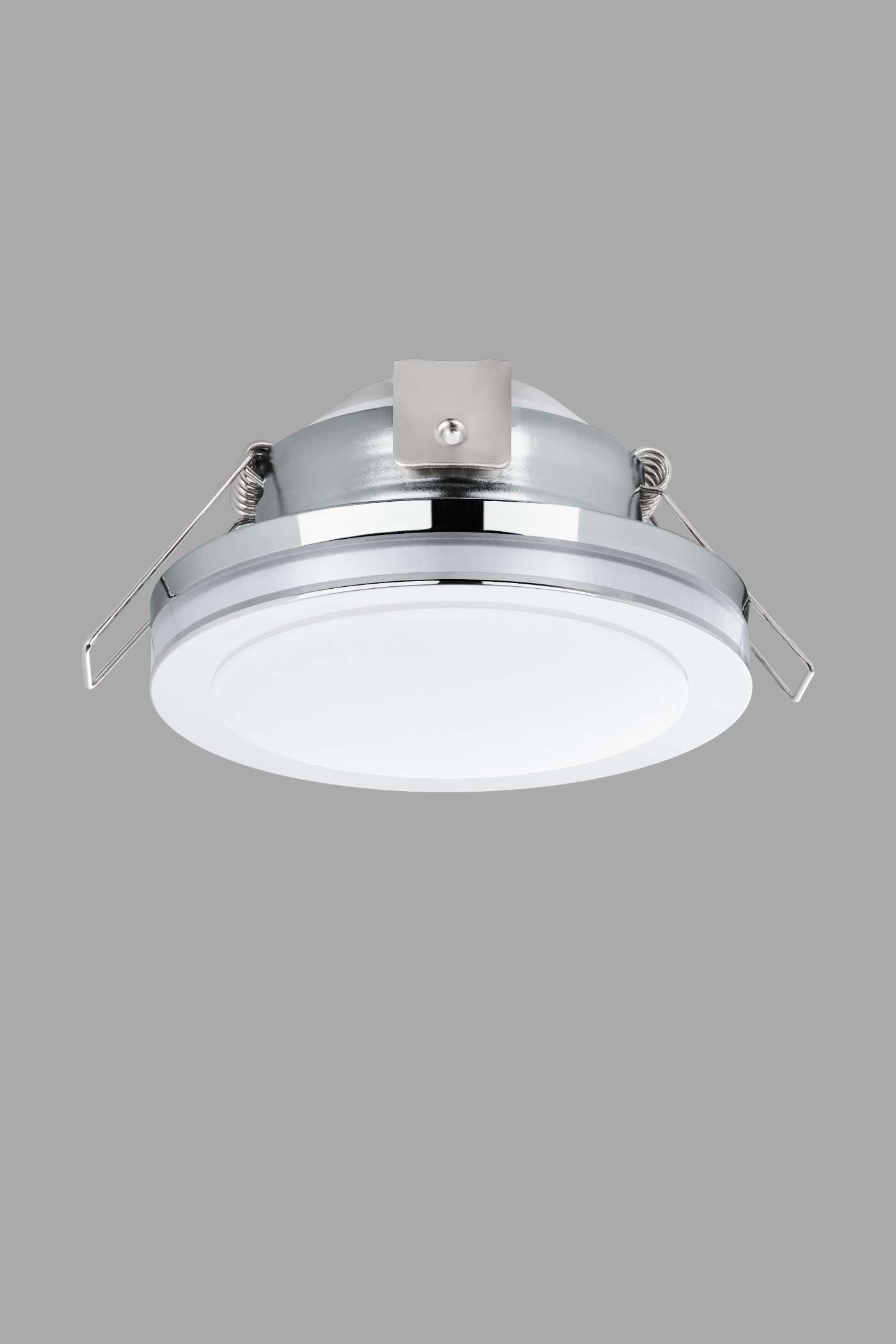   
                        Точковий світильник EGLO (Австрія) 90101    
                         у стилі хай-тек.  
                        Тип джерела світла: вбудовані світлодіоди led.                         Форма: коло.                         Кольори плафонів і підвісок: білий.                         Матеріал: пластик.                          фото 1